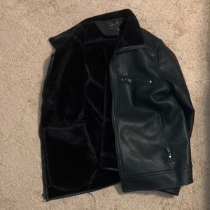 Brand new, never worn leather jacket!